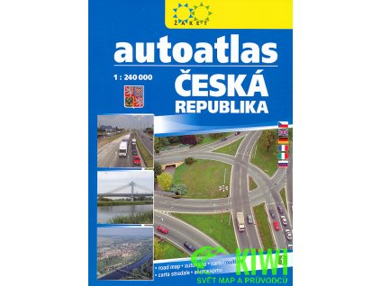 atlas ČR 1:240 t. A4 vydání 2018/2019