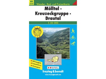 Mölltal, Kreuzeckgruppe, Drautal (WK225)