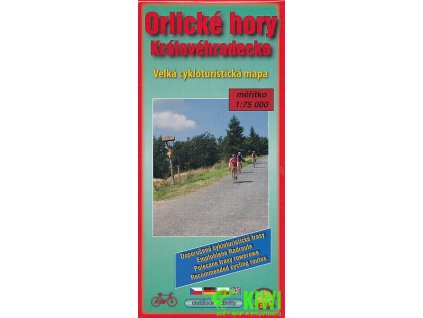 cykloprůvodce Orlické hory s mapou 1:75 t.