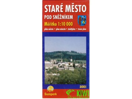 plán Staré Město pod Sněžníkem 1:10 t.