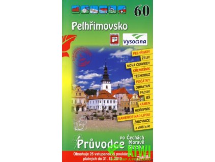 průvodce Pelhřimovsko 1. edice česky S+D