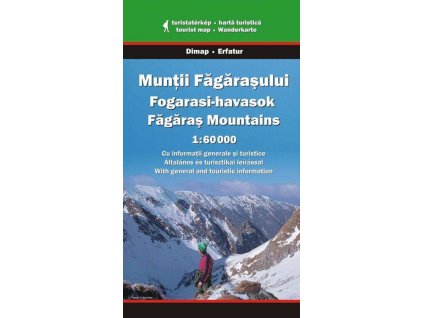 Muntii Fagarasului (Fagaraš) - turistická mapa