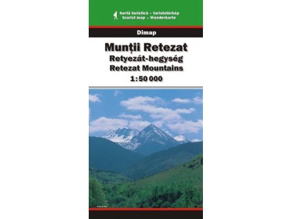 Muntii Retezat - turistická mapa