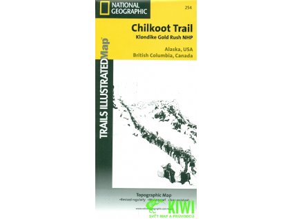 mapa Chilkoot Trail   National Geographic