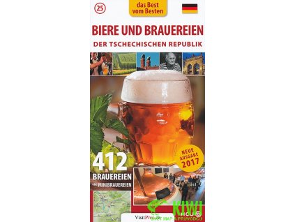 průvodce Biere und Brauereien der Tschechischen republik německ