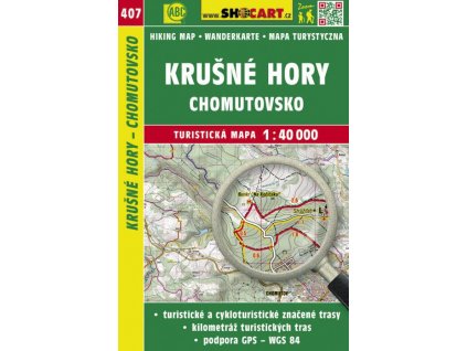 Krušné hory - Chomutovsko - turistická mapa č. 407