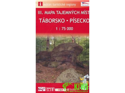 mapa Tajemných míst - Táborsko, Písecko