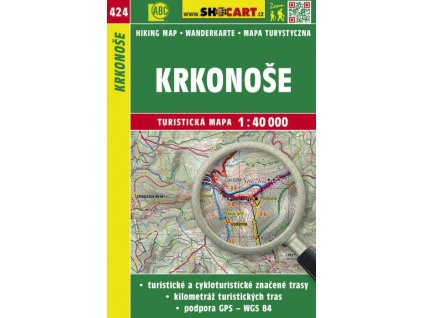 Krkonoše - turistická mapa č. 424