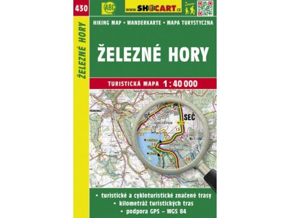 Železné hory - turistická mapa č. 430