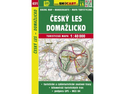 Český les - Domažlicko - turistická mapa č. 431