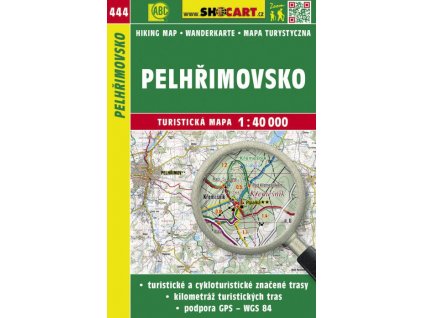 Pelhřimovsko - turistická mapa č. 444