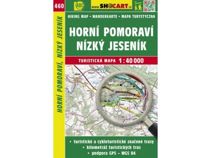 Horní Pomoraví, Nízký Jeseník - turistická mapa č. 460