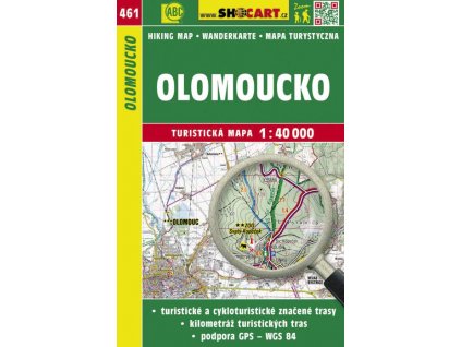 Olomoucko - turistická mapa č. 461
