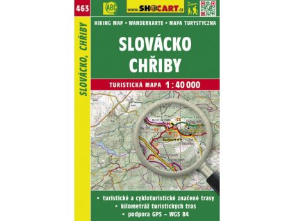 Slovácko - Chřiby - turistická mapa č. 463
