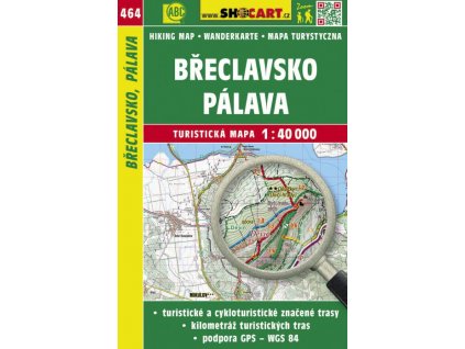 Břeclavsko, Pálava - turistická mapa č. 464