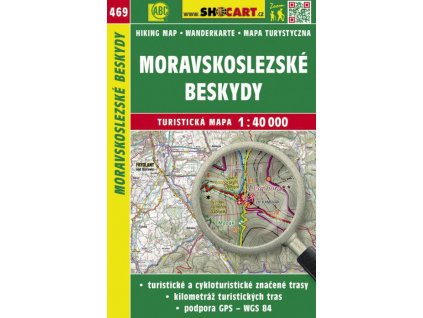 Moravskoslezské Beskydy - turistická mapa č. 469