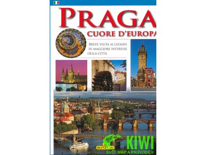 průvodce Praga Cuore d'Europa italsky