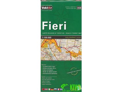 mapa Fieri 1:100 t. laminovaná