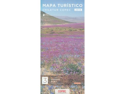 mapa Chile Copiapó Elqui 1:400 t. (č.3) voděodolná
