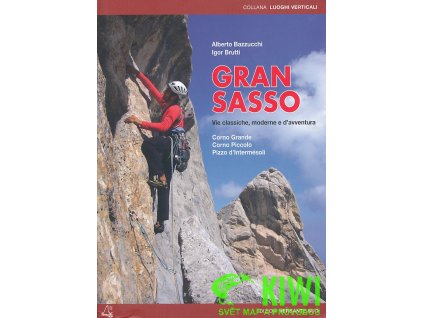 horolezecký průvodce Gran Sasso italsky