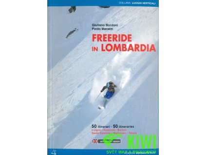 skiprůvodce Freeride in Lombardia italsky, anglicky