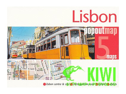 plán Lisbon pop out map
