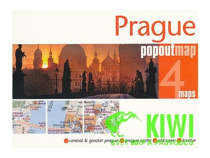 plán Prague pop out map