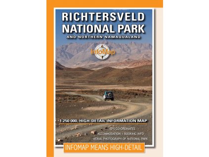 mapa Richtersveld NP and Northern Namaqualand 1:250 t.