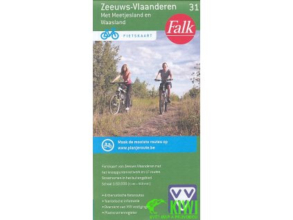 cyklomapa Zeeuws-Vlaanderen (Meetjesland en Waasland) 1:50 t. F
