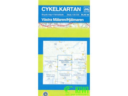 cyklomapa Malaren west 1:90 t.