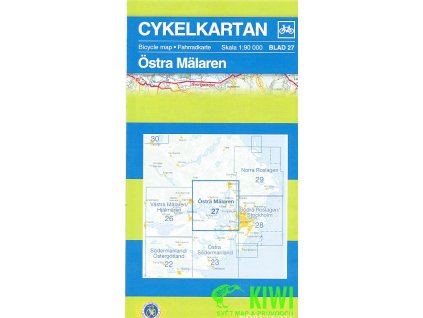 cyklomapa Malaren east 1:90 t.