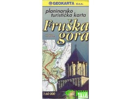 mapa Fruška gora 1:60 t.