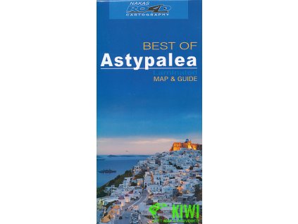 mapa Astypalea 1:45 t. map and guide, laminovaná