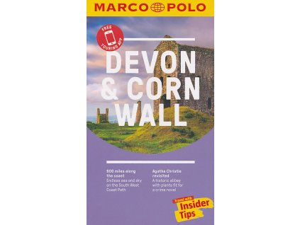 průvodce Devon,Cornwall anglicky Marco Polo