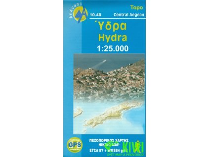 mapa Hydra 1:25 t.