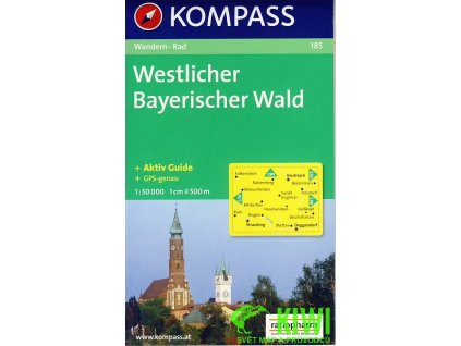 Westlicher Bayerischer Wald 1:50 t.