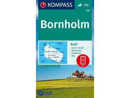 Bornholm 1:50 t. laminovaná