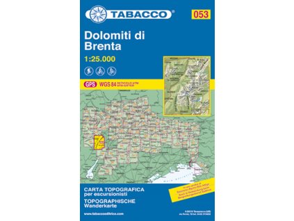 Dolomiti di Brenta (Tabacco - 053)