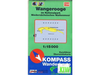 Wangerooge im NP Nieder. Wattenmeer 1: 15 t.  +