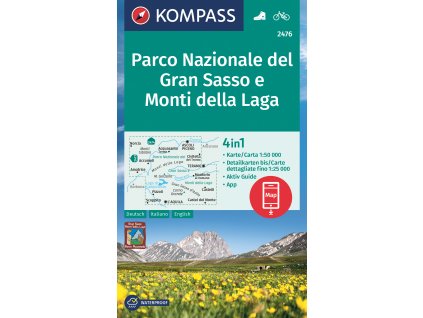 Parco Nazionale del Gran Sasso e Monti della Laga (Kompass - 2476)