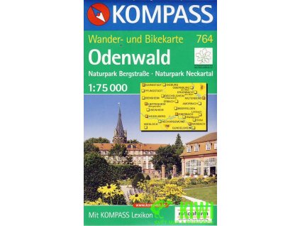 Odenwald NP Neckartal 1:75 t.