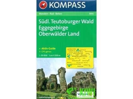 Sudlicher Teutoburger Wald, Eggegebirge 1:50 t.