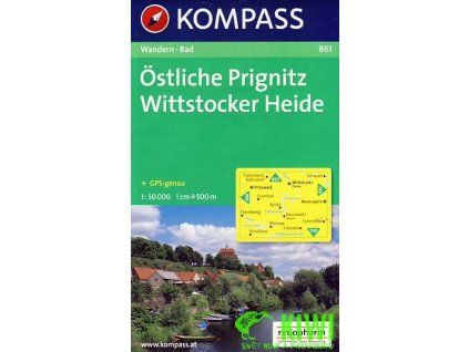 Ostliche Prignitz Wittstocker Heide 1:50 t.