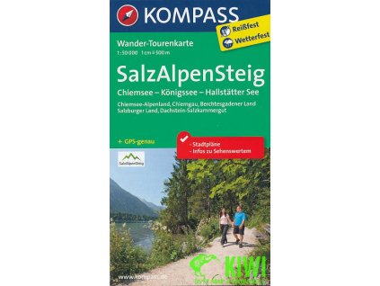 SalzAlpenSteig 1:50 t. laminovaná