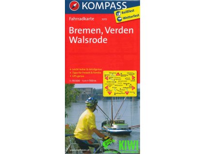 Bremen,Verden,Walsrode 1:70 t. laminovaná