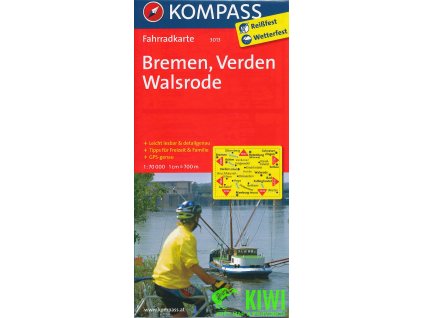 Bremen,Verden,Walsrode 1:70 t. laminovaná