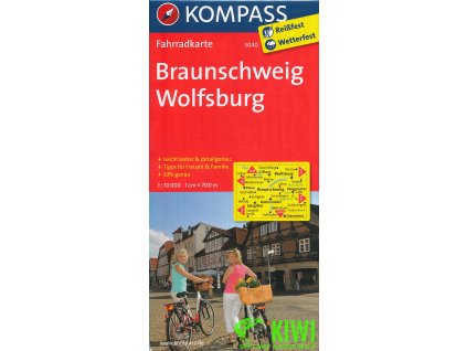 Braunschweig,Wolfsburg 1:70 t. laminovaná