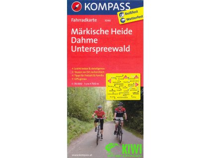 Markische Heide,Dahme 1:70 t. laminovaná