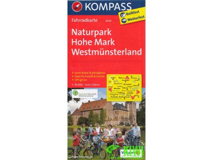 Naturpark Hohe Mark 1:70 t. laminovaná