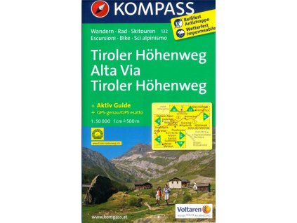 Tiroler Höhenweg, Alta Via (Kompass - 132)